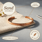 Aviora Sand Copper Anklet