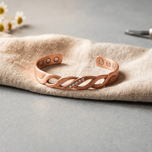Aviora Seam Copper Bracelet