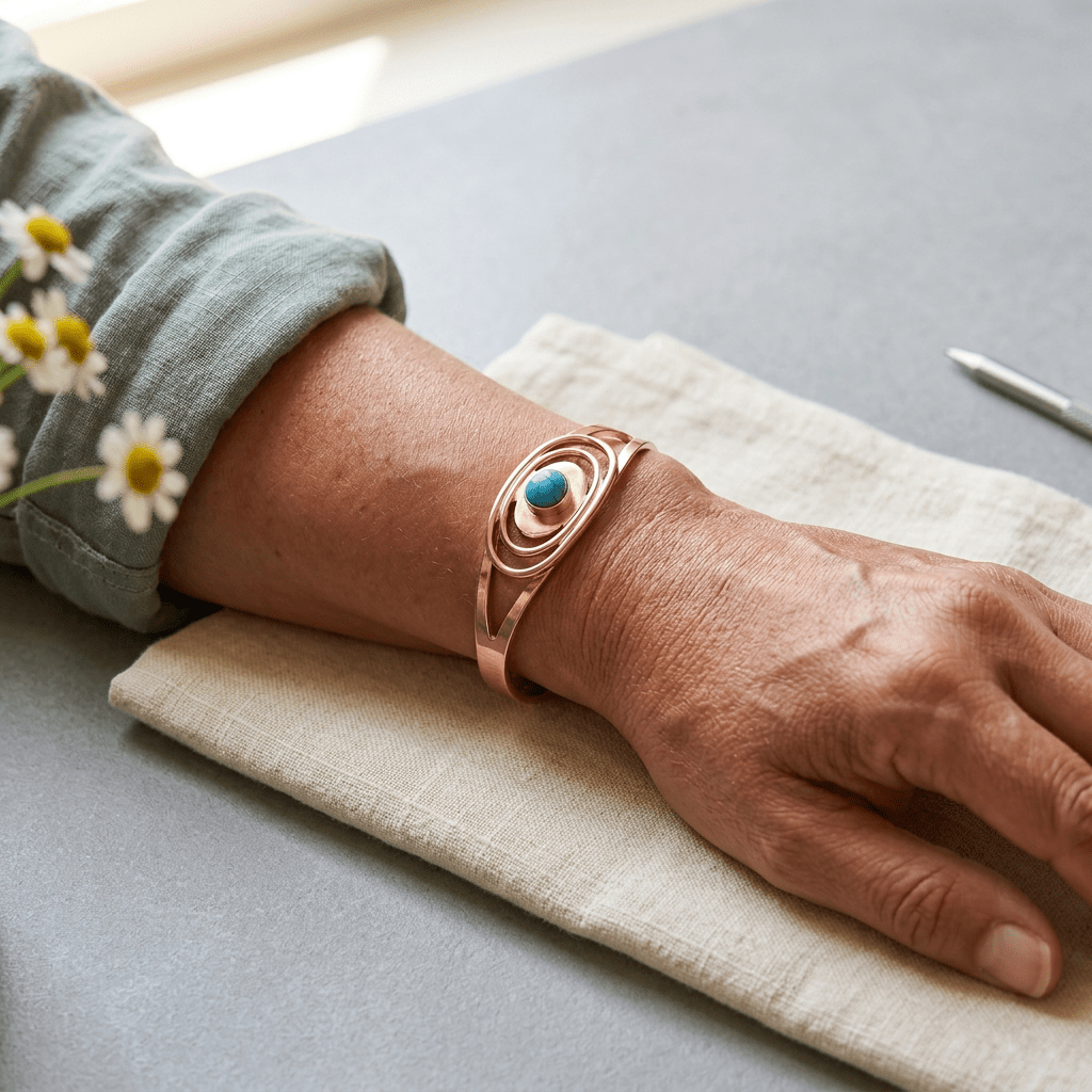 Aviora Sedge Copper Bracelet