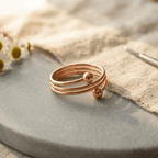 Aviora Silt Copper Ring