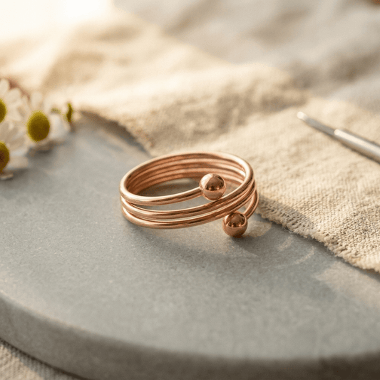 Aviora Silt Copper Ring