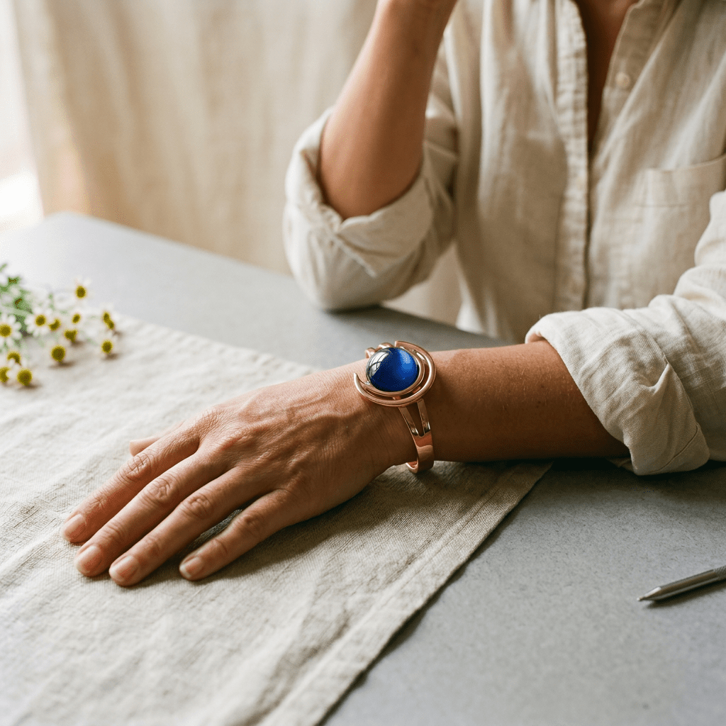 Aviora Sphere Copper Bracelet