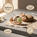 Aviora Sphere Green Copper Bracelet