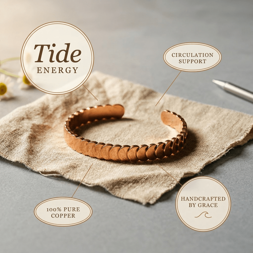 Aviora Tide Copper Bracelet
