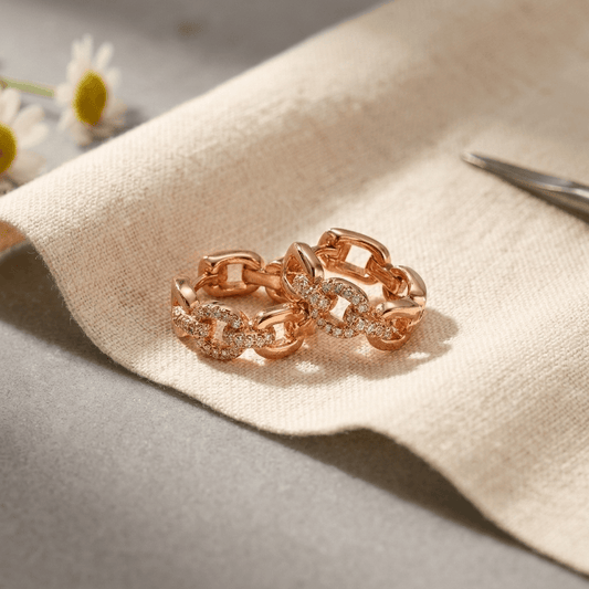 Aviora Tor Copper Earrings