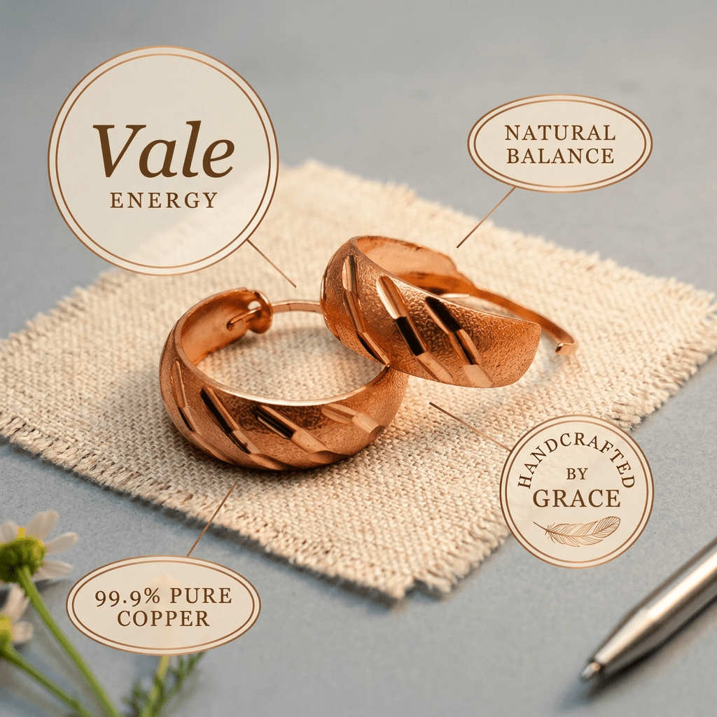 Aviora Vale Copper Earrings
