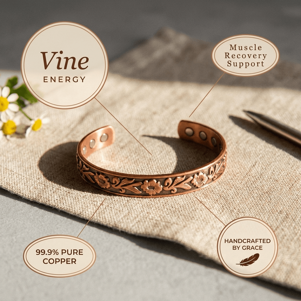 Aviora Vine Copper Bracelet