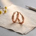 Aviora Wren Copper Hoop Earrings