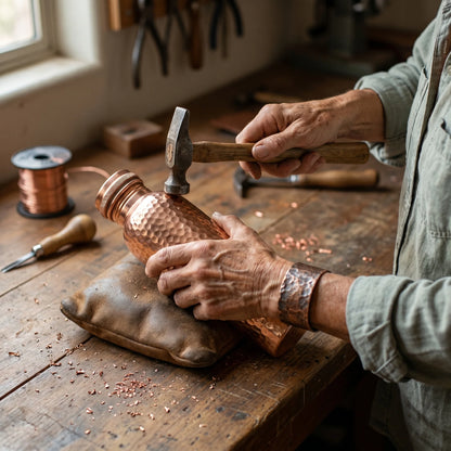 Aviora's Pure Copper Water Bottle